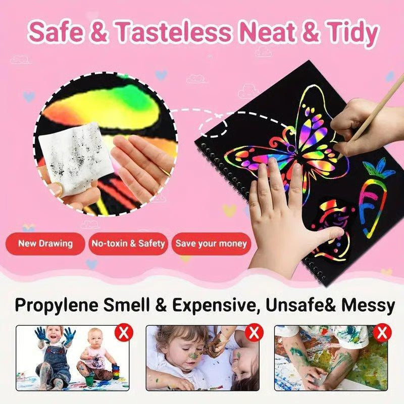 🌈Rainbow Paper Artistic Drawing Set ✍️
