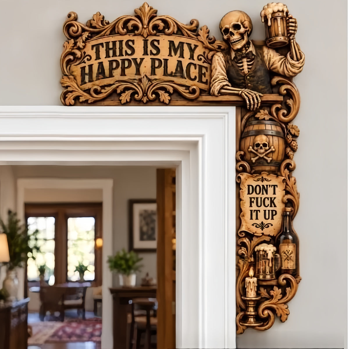 Deep Ocean Door Topper
