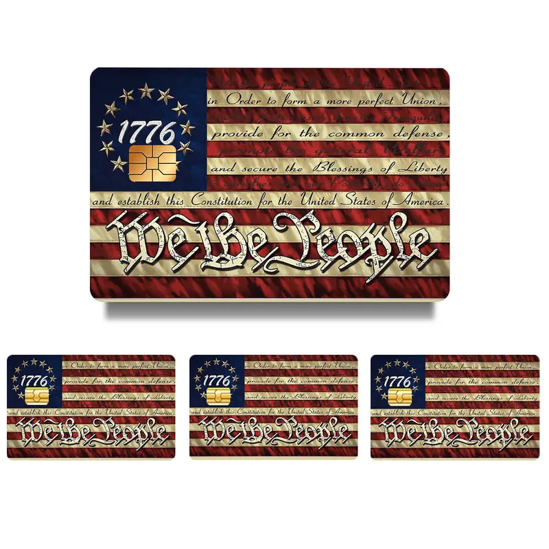 U.S. 250th Anniversary Card Sticker