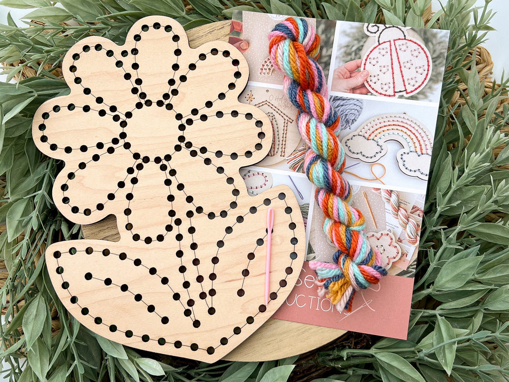 🌸Flower Craft Kit for Kids🧵