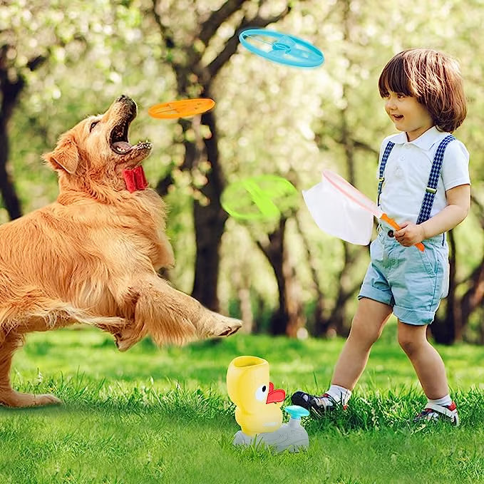 ☀️Summer Sale☀️ Flying Disc Launcher Toy for Kids🔥