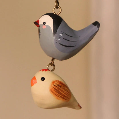 🔥Handmade Wooden Bird Ornament