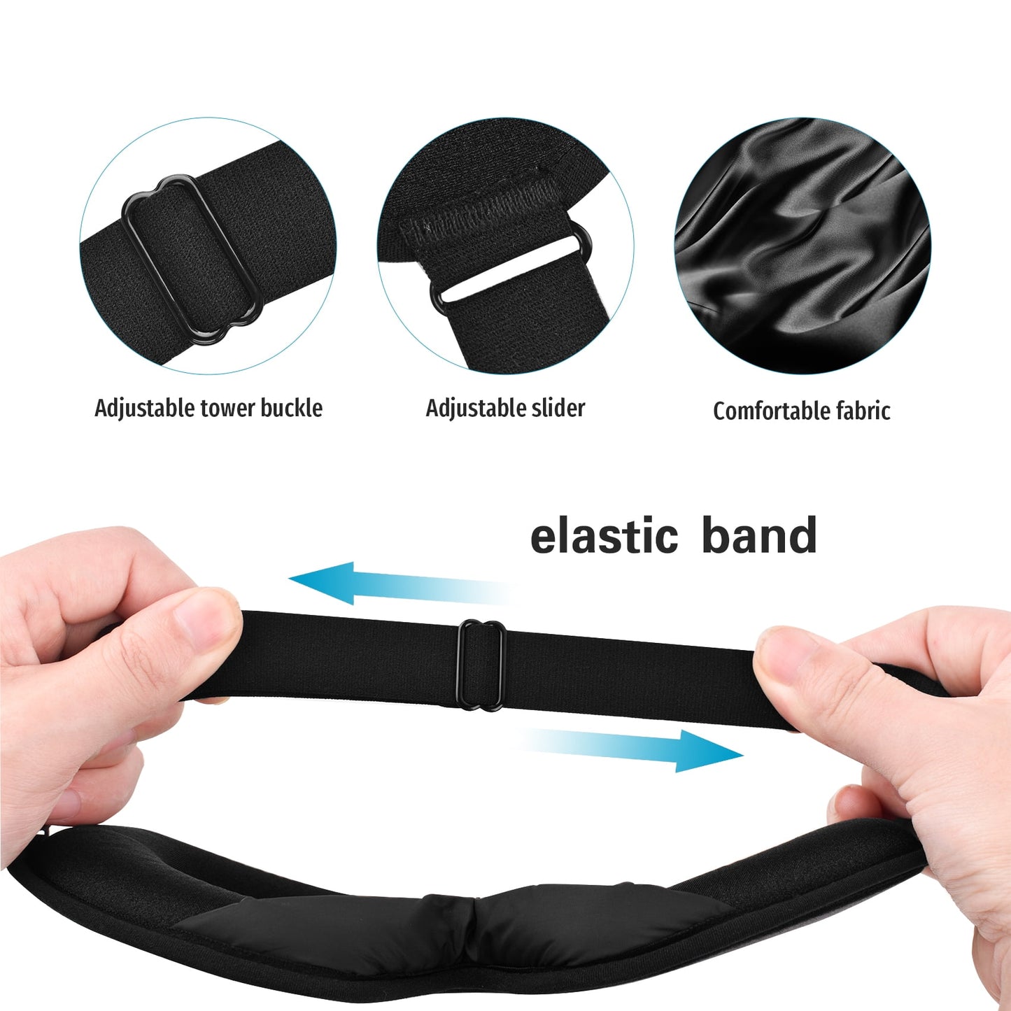 Zero Eye Pressure 3D Silk Sleeping Mask💤