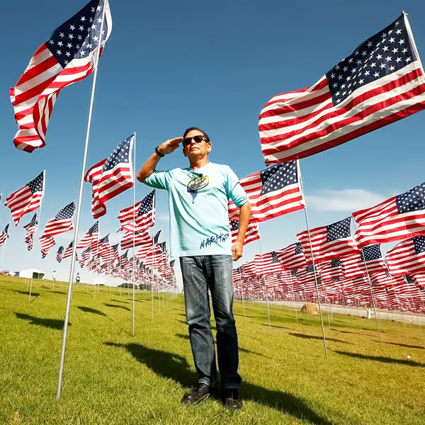 Best Embroidered Stars American Flags