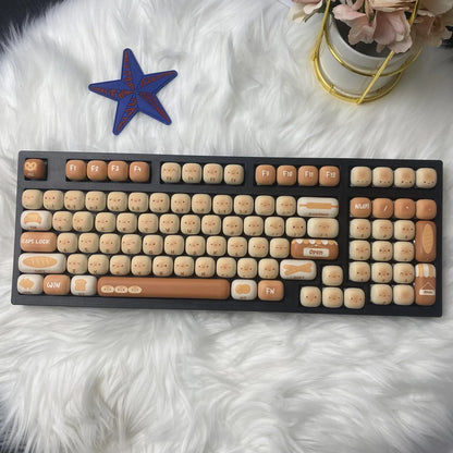 Cute Bread Keycap Set