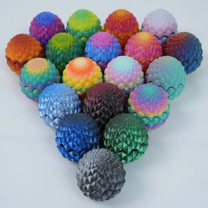 ✨🐉Your Favorite Sky Companions: 20-Piece Random Colors Mini Dragon Egg Set(Includes 10 Eggs & 10 Mini Dragons)