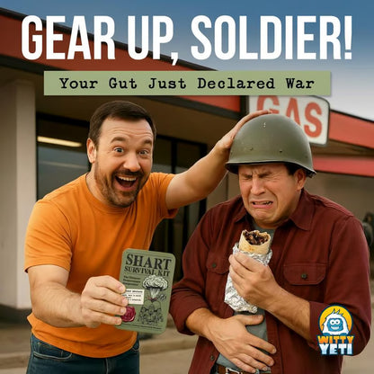 🤣Military-Grade Shart Survival Kit for When Your Butt Commits Treason
