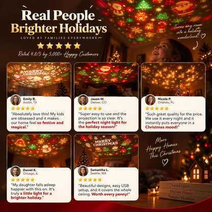 Christmas Ceiling Projector Light