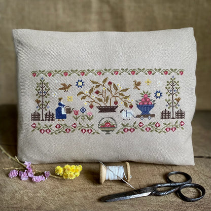 “My Sweet Garden Sampler” Cross Stitch DIY Kit🧵