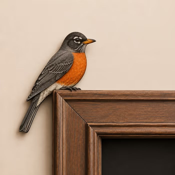 🐦🌿 3D Woodland Bird Door Topper