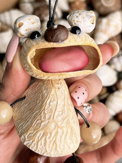 Funny Big-Mouth Nut Shell Doll-Dobby