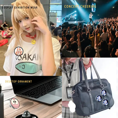 Digital Badge Photo Video GIF Display Screen