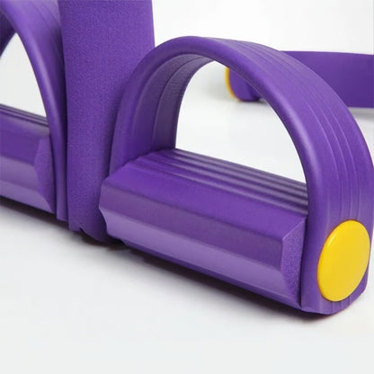 💥21 Fitness Resistance Bands-4 Tube Pedal Ankle Puller