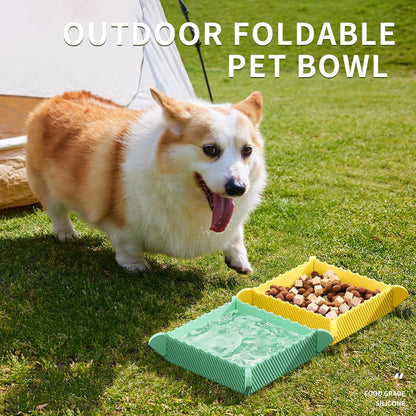 Collapsible Camping Bowls with Magnet(4 PCS)