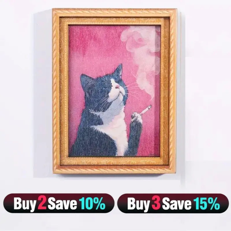 Funny Cat Fridge Magnet