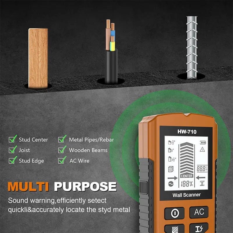 🔥Multi-Function Handheld Wall Detector