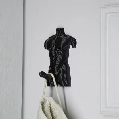 "Hung Hook" Fun Muscular Man Wall Hook