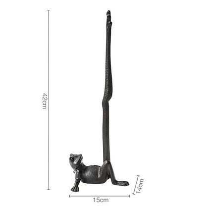 Vintage Cast Iron Paper Towel Holder