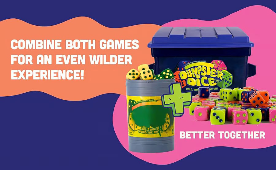 🔥💥Dumpster Dice - Fast-Paced Family Dice Game