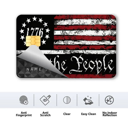 U.S. 250th Anniversary Card Sticker