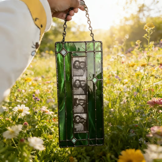 ✨Handmade Stained Glass Photobooth Frame