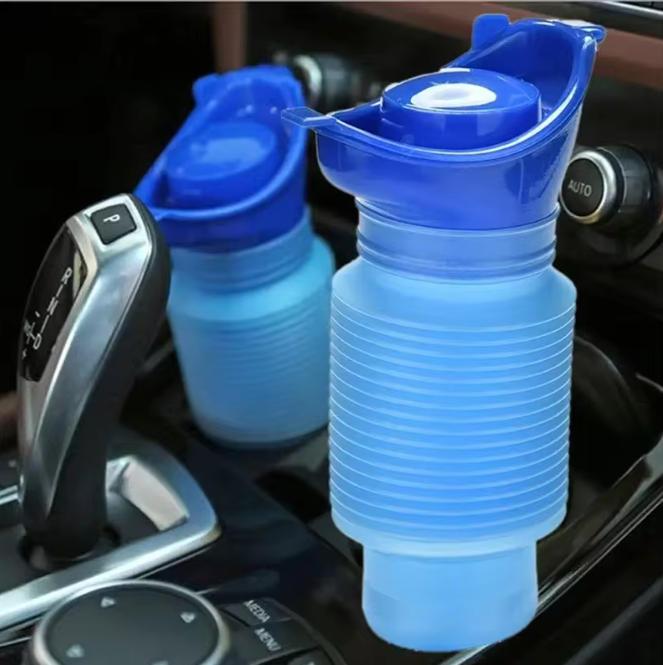 Emergency Travel Portable Reusable Shrinkable Camping Toilet