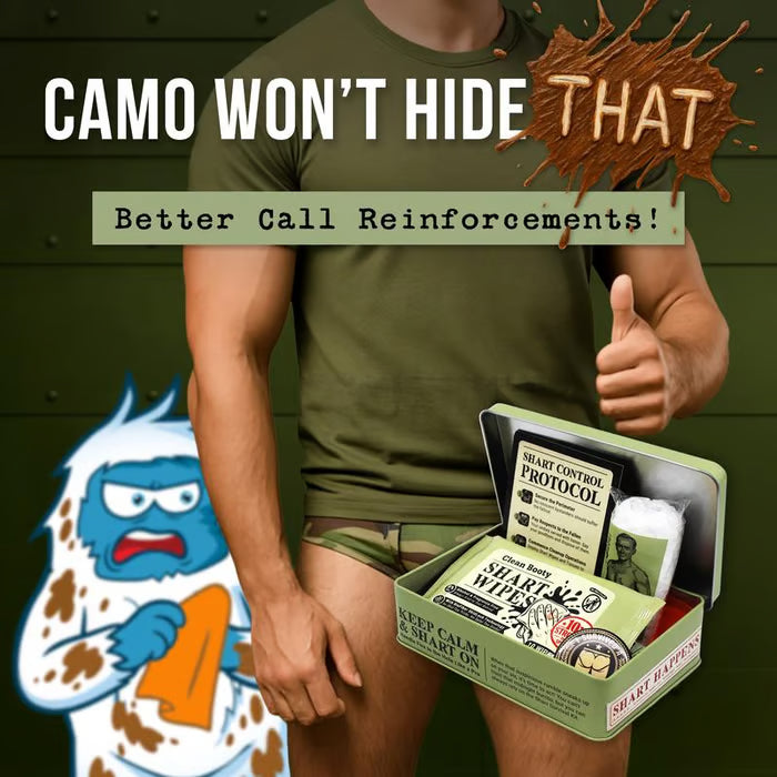 🤣Military-Grade Shart Survival Kit for When Your Butt Commits Treason