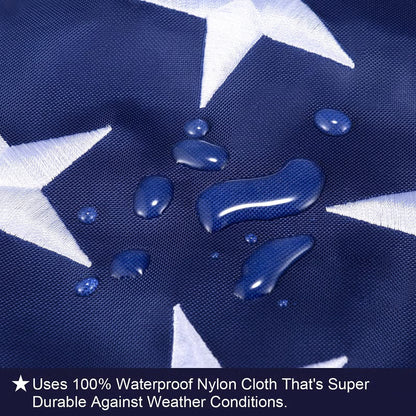 Best Embroidered Stars American Flags