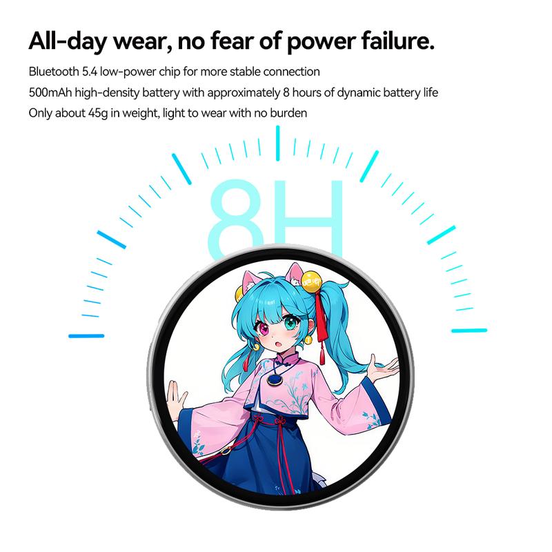 Digital Badge Photo Video GIF Display Screen