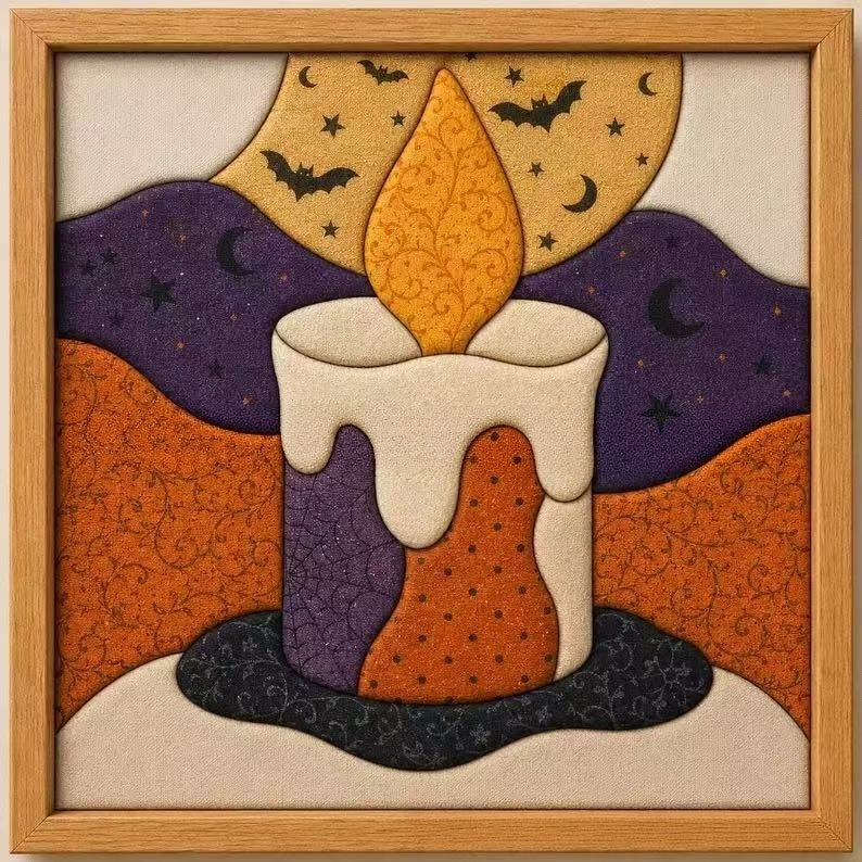 Kinusaiga No Sew Halloween Fabric Art Kit