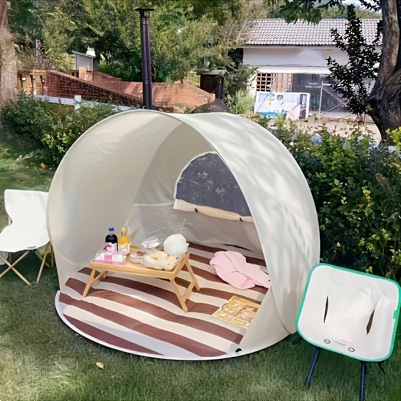 🏕️ Pop‑Up Beach & Camping Tent | Instant Setup, UV Protection, Compact & Portable 🌞
