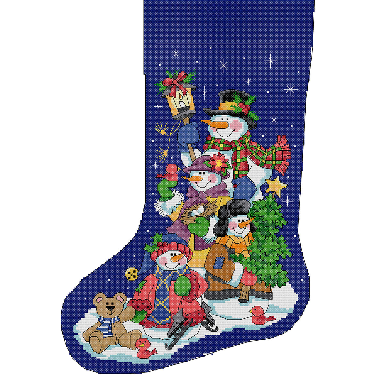Christmas Stocking Cross Stitch Kit