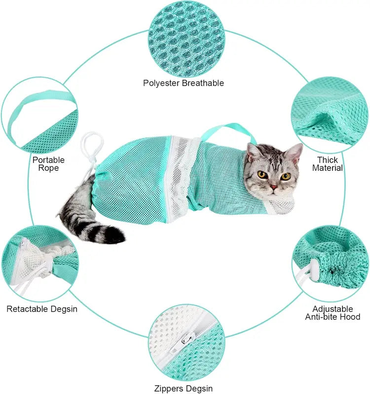 🔥Cat Bathing Grooming Bag🐱