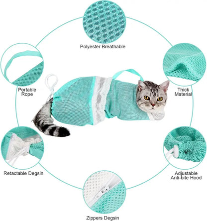 🔥Cat Bathing Grooming Bag🐱