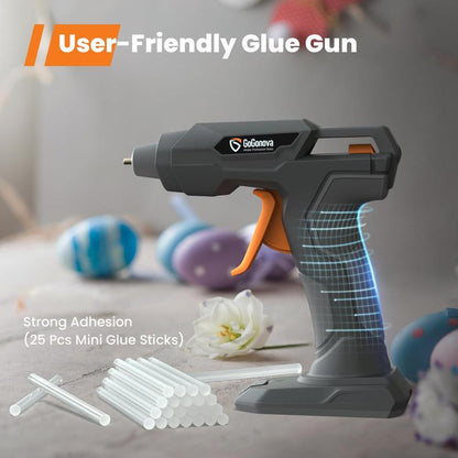 Glue Gun Set with 25 Mini Adhesive Sticks