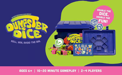 🔥💥Dumpster Dice - Fast-Paced Family Dice Game