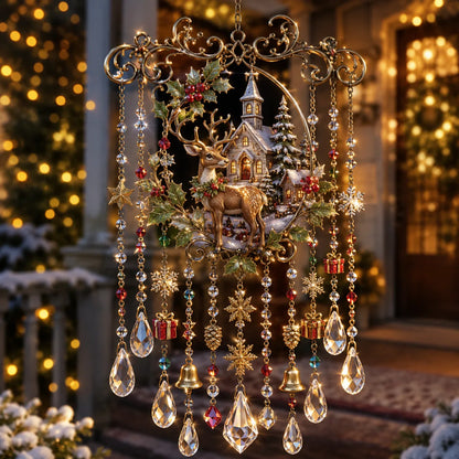 Christmas Wind Chime Suncatcher