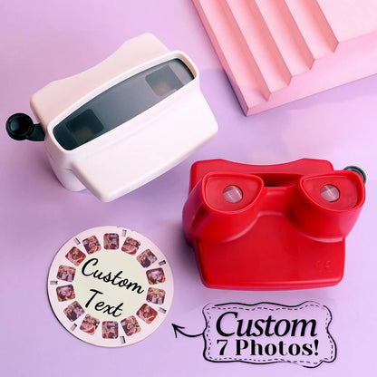 Custom Photo Viewfinder – Your Love Story in a Nostalgic Keepsake 📸