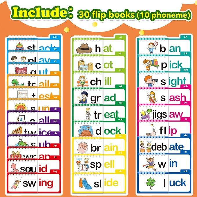 🔥30 Read and Rhyme Flip Books