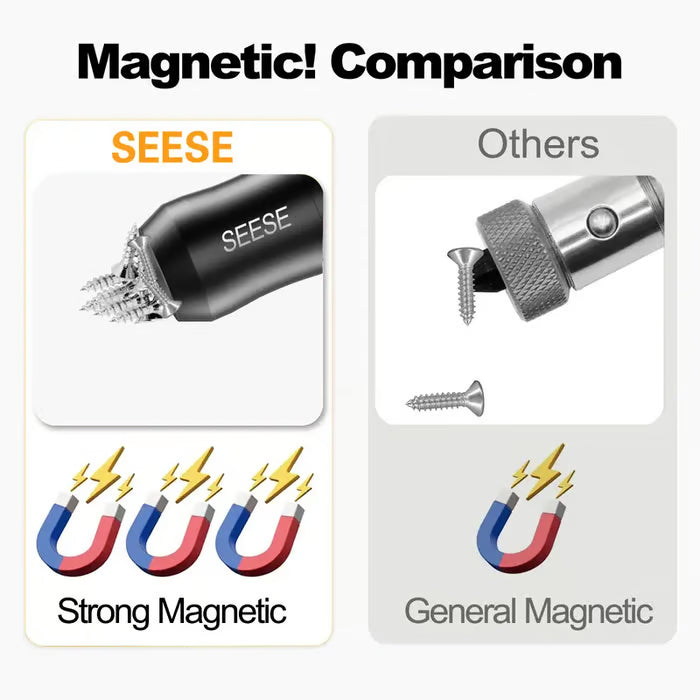 🔧SEESE Strong Magnetic Screw Ring - Never Drop Another Screw Again✨