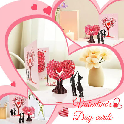 💞3D Pop-Up Anniversary & Valentine's Day Card