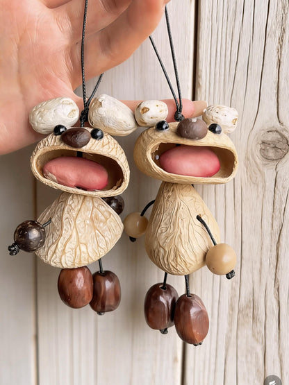 Funny Big-Mouth Nut Shell Doll-Dobby