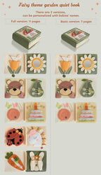 Handmade Felt Quiet Book  For Baby