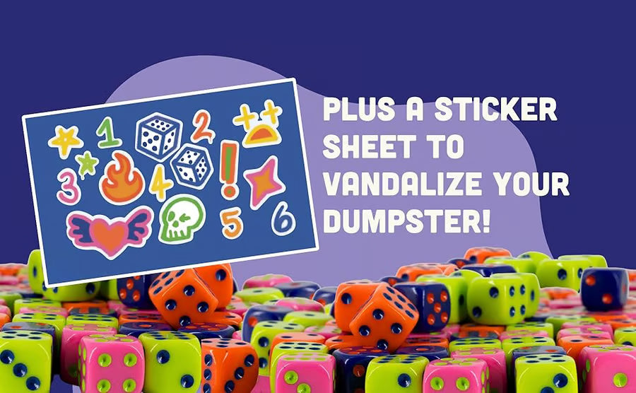 🔥💥Dumpster Dice - Fast-Paced Family Dice Game