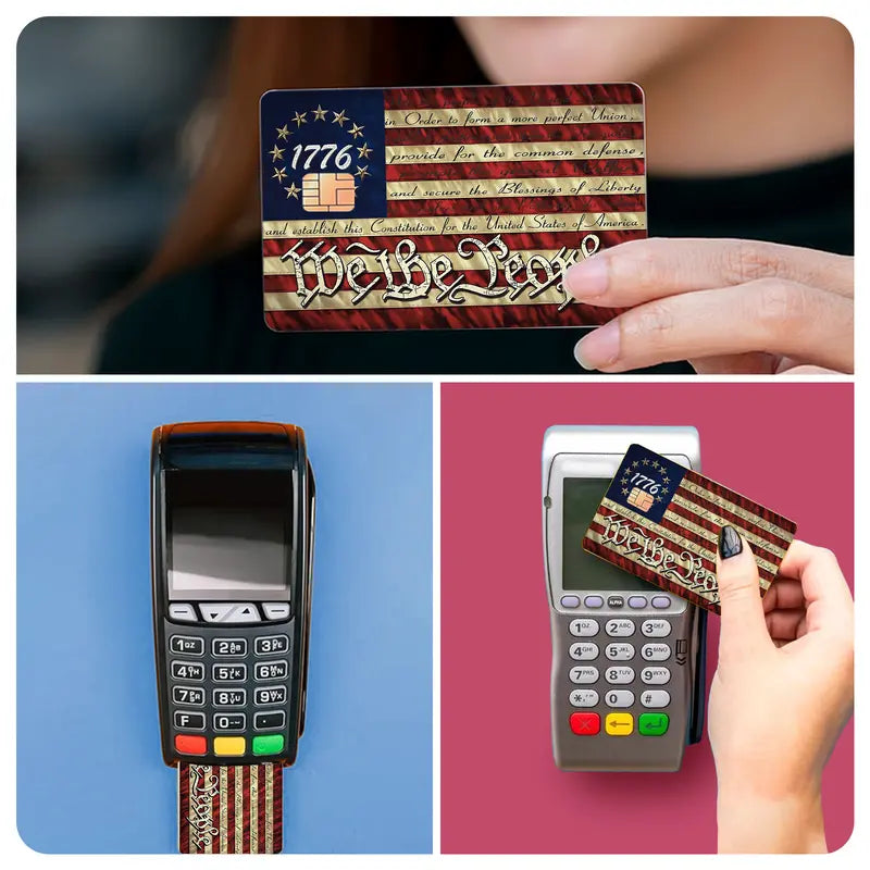 U.S. 250th Anniversary Card Sticker