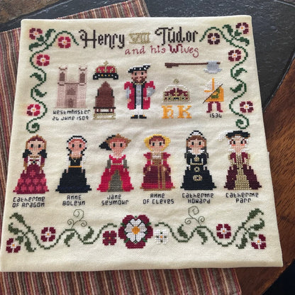 "Henry VIII and his Wives" Cross Stitch DIY Kit