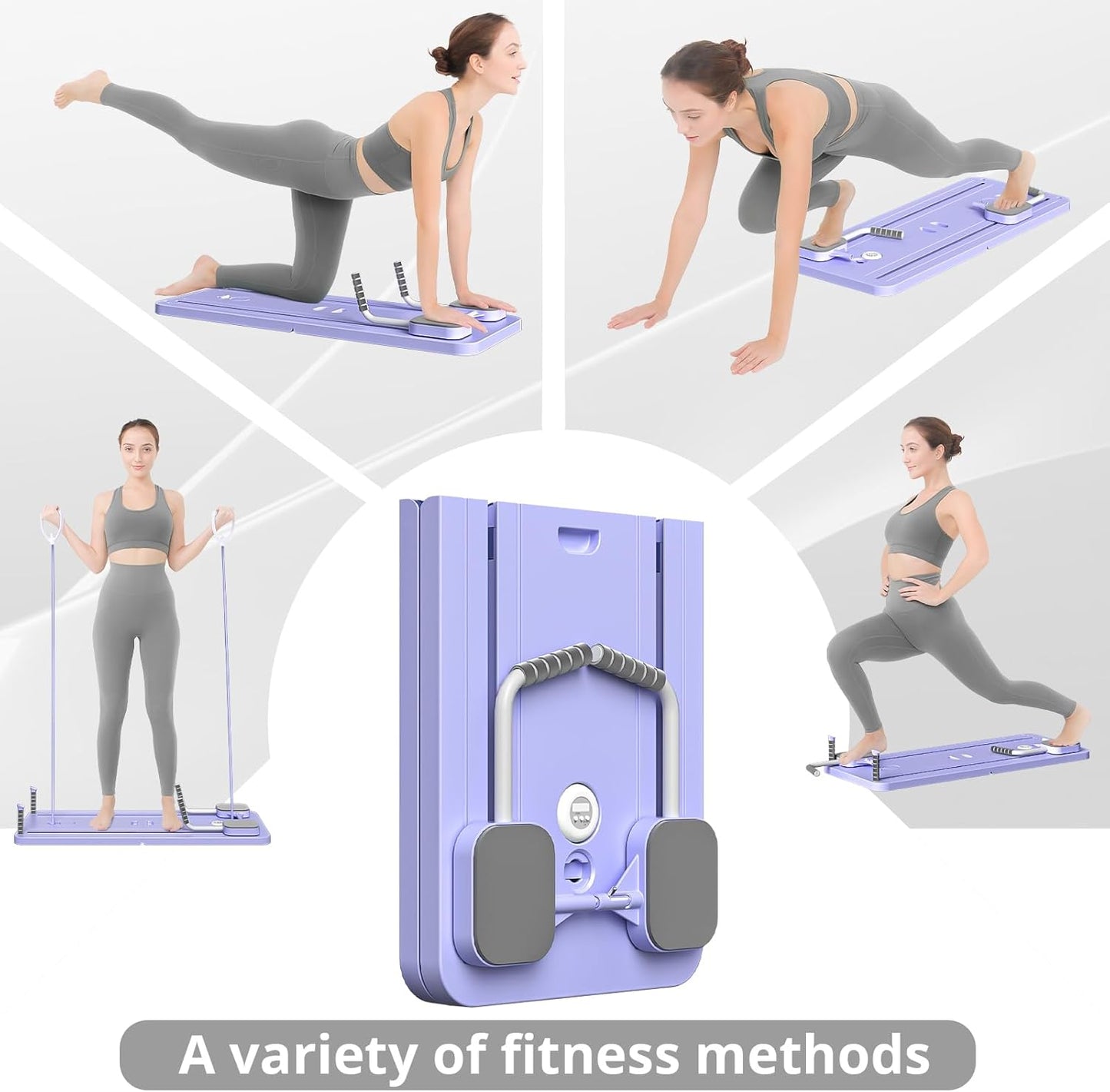 Portable Pilates Board Reformer Foldable Pilates Reformer