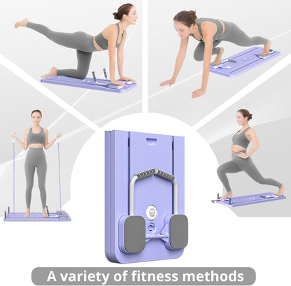Portable Pilates Board Reformer Foldable Pilates Reformer