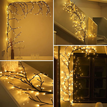 🌸DIY cherry blossom lamp🔥LED Tree Branch Design Light for Room Decor