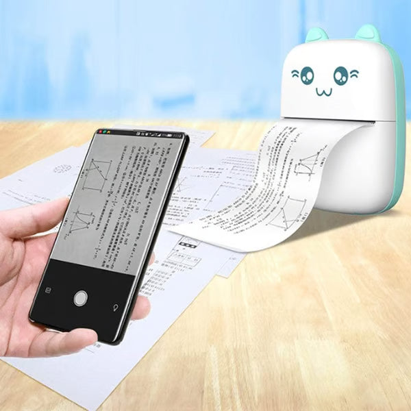 Mini Portable Bluetooth WiFi Pocket Printer